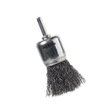 Escova de Aco Latonado Pincel Hate 1/4" FIO 0,30MM 1" Inebras 06723