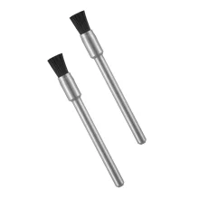 Escova de Pelo Tipo Pincel 2 Pecas Para Micro Retifica 1/8" Dremel 405