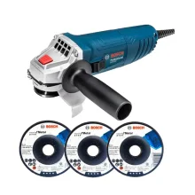 Esmerilhadeira Angular Com 3 Discos 12000RPM 4.1/2" 220V 850W Bosch GWS 850
