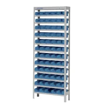Estante Gaveteiro com 60 Gavetas N3 Azul 59X18X150CM Marcon EP60/3A