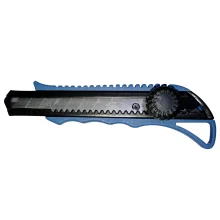 Estilete Retratil Largo Trava com Roseta 18MM Disflex 59008