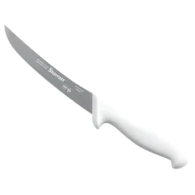 Faca de Desossa Curva Estreita Profissional Cabo Branco INOX 6" Starrett BKW106-6