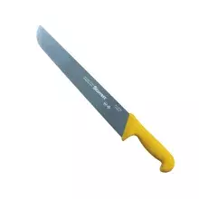 Faca de Refile Aereo Reta Larga Profissional Cabo Amarelo INOX 12" Starrett BKY203-12