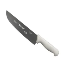 Faca de Refile de Mesa Reta Larga Profissional Cabo Branco INOX 10" Starrett BKW303-10