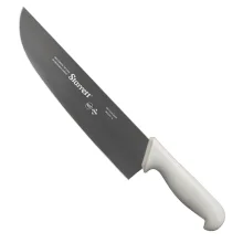 Faca de Refile de Mesa Reta Larga Profissional Cabo Branco INOX 12" Starrett BKW303-12