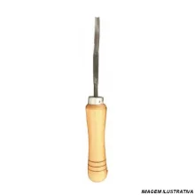 Formao Goiva Curvo V Cabo de Madeira 12MM-1/2" Cancellier 219