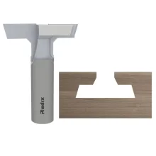 Fresa Canaletada para Tupia Manual Haste 30X12MM MD 35X38MM Radix G18L353806