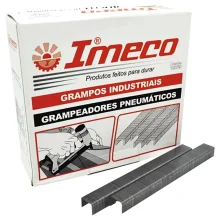 Grampo para Grampeador Pneumatico Caixa com 13750 Pecas 8X12,9MM Imeco 80/08