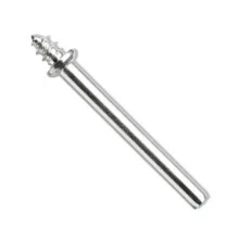 Haste Adaptadora para Feltro de Polimento USO Em Micro Retifica 1/8" Dremel 401