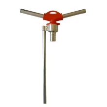 Irrigador Rotativo Em Aluminio 6 Jatos Com Suporte 3/4" Garden 13706E