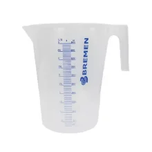 Jarra Graduada Em Polipropileno Branca 5L Bremen 2167