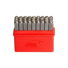 Jogo Alfabeto de Aco 27 Pecas 3MM Rocast 600014