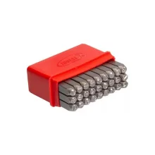 Jogo Alfabeto de Aco 27 Pecas 5MM Rocast 600016