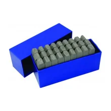 Jogo Alfabeto de Aco 27 Pecas 8MM Gedore 2201