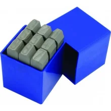 Jogo Algarismo de Aco 9 Pecas 12MM Gedore 2200