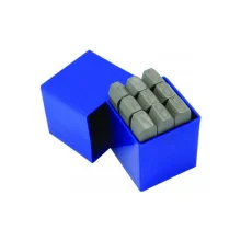 Jogo Algarismo de Aco 9 Pecas 6MM Gedore 2200