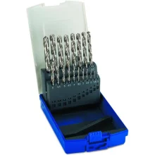 Jogo Broca Haste Paralela 19 Pecas DIN 338 HSS 1A10MM Lenox-Twill TW104