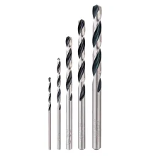 Jogo Broca Haste Paralela 5 Pecas Point TEQ DIN 338 HSS 2A6MM Bosch 2608577345
