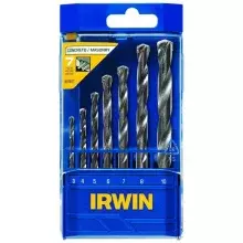 Jogo Broca Haste Paralela 7pcs DIN 338 HSS 1/16A1/4" Lenox-Twill 1865290