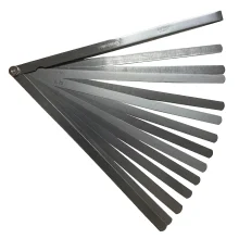 Jogo Calibre de Folga 17 Laminas Comprimento 300MM 0,02A1MM Kingtools 600020