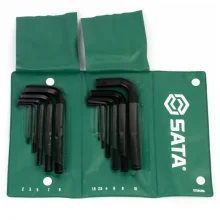 Jogo Chave Allen 11 Pecas CRV 1,5A10MM Sata ST09128L