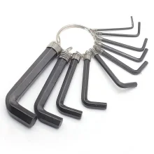 Jogo Chave Allen Argola 10 Pecas CRV 1,5A10MM Sparta 1126655