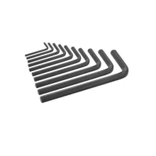 Jogo Chave Allen Longa 10 Pecas CRV 1/8A9/16" Gedore 42L10P