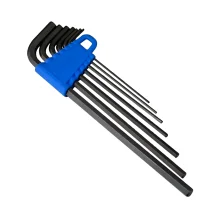 Jogo Chave Allen Longa 9 Pecas CRV 1/16A3/8" Gedore 42L9P