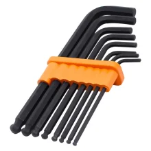 Jogo Chave Allen Ponta Bola 8pcs CRV 1/8-3/8" Tramontina Pro 44461/208