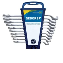 Jogo Chave Combinada 10pcs CRV 6A22MM Gedore 1B10M