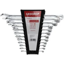 Jogo Chave Combinada 15 Graus 12pcs CRV 6A22MM Gedore Red R09105112