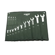 Jogo Chave Combinada 15 Graus 15pcs CRV 6A32MM Sata ST08002G