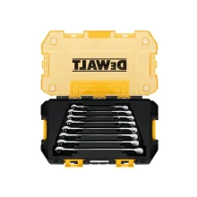 Jogo Chave Combinada 15 Graus 8pcs CRV 10A17MM Dewalt DWMT45426