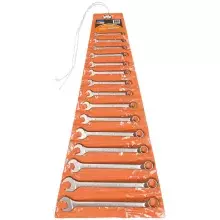 Jogo Chave Combinada 15pcs CRV 6A32MM Tramontina Pro 44660/215