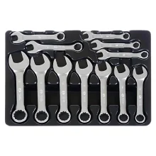 Jogo Chave Combinada Mini 12pcs 8A19MM King Tony 9-1282MR