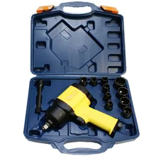 Chave de Impacto Pneumatica 12pcs 850NM Twin Hammer com Maleta e 11 Acessorios 1/2" Puma AT-2830TK