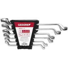 Jogo Chave Estria 6 Pecas CRV 6A17MM Gedore Red R01185006