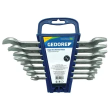 Jogo Chave Fixa 7 Pecas CRV 8A22MM Gedore 6E7M