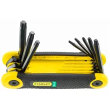 Jogo Chave Torx Canivete 8pcs CRV T9-T40 Stanley 69-266