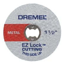 Jogo Disco de Corte para Metal 5 Pecas USO Em Micro Retifica 1.1/2" Dremel EZ456