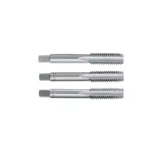 Jogo Macho Manual Bsw 3 Pecas Perfil Seriado HSS 3/8X16F Rocast 220043