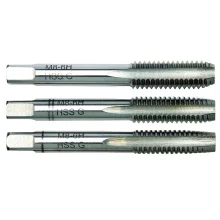 Jogo Macho Manual Bsw 3 Pecas Perfil Seriado HSS 7/32X24F Rocast 220040