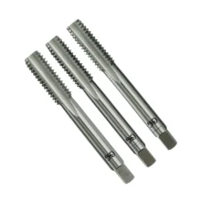 Jogo Macho Manual Bsw 3 Pecas Perfil Seriado HSS 1/4X20F Osg 100C