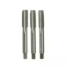 Jogo Macho Manual Bsw 3 Pecas Perfil Seriado HSS 1/8X40F Osg 100C