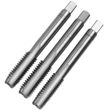 Jogo Macho Manual Mg 3 Pecas Perfil Seriado HSS 10X1,5MM Rocast 220009