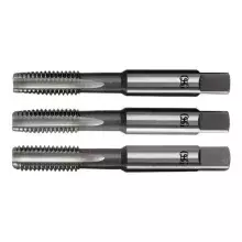 Jogo Macho Manual Mg 3 Pecas Perfil Seriado HSS 2X0,4MM Osg 101