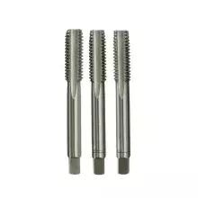 Jogo Macho Manual Unc 3 Pecas HSS 5/16X18F Osg 100A