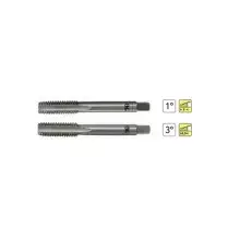Jogo Macho Manual Unf 2 Pecas HSS 1/4X28F Osg 100B