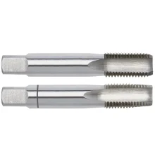 Jogo Macho Manual Unf 2 Pecas HSS 9/16X18F Rocast 220076