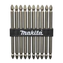 Jogo Ponta Phillips Dupla 10 Pecas 1/4XN2X110MM Makita D-34849